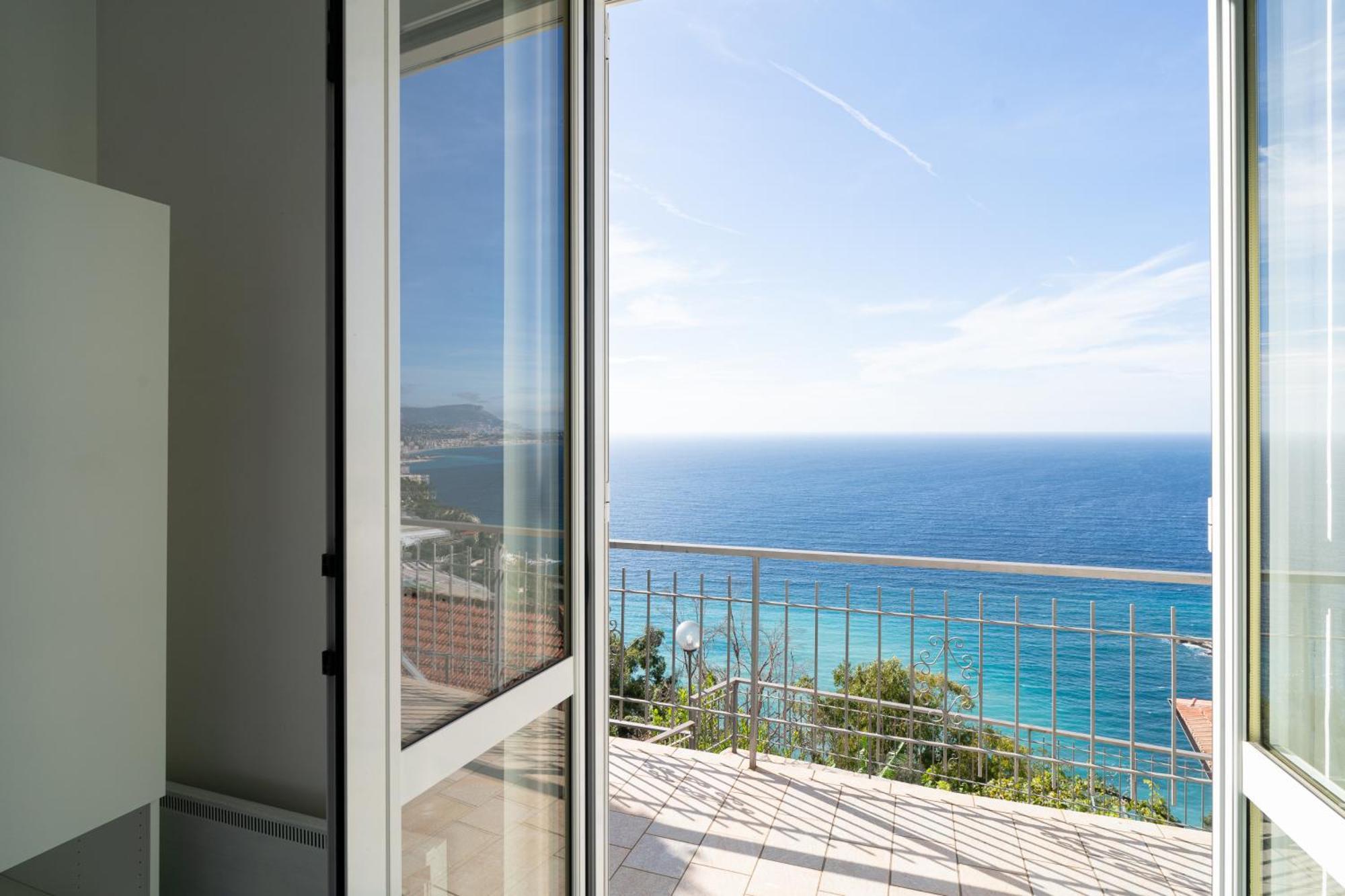 벤티밀리아 Casa Grimaldi - Terrace & Sea View 아파트 외부 사진
